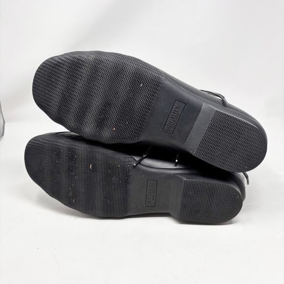 Sperry Black Quilted Rain & Snow Boots